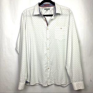 Ted Baker Button Up Pattern Shirt